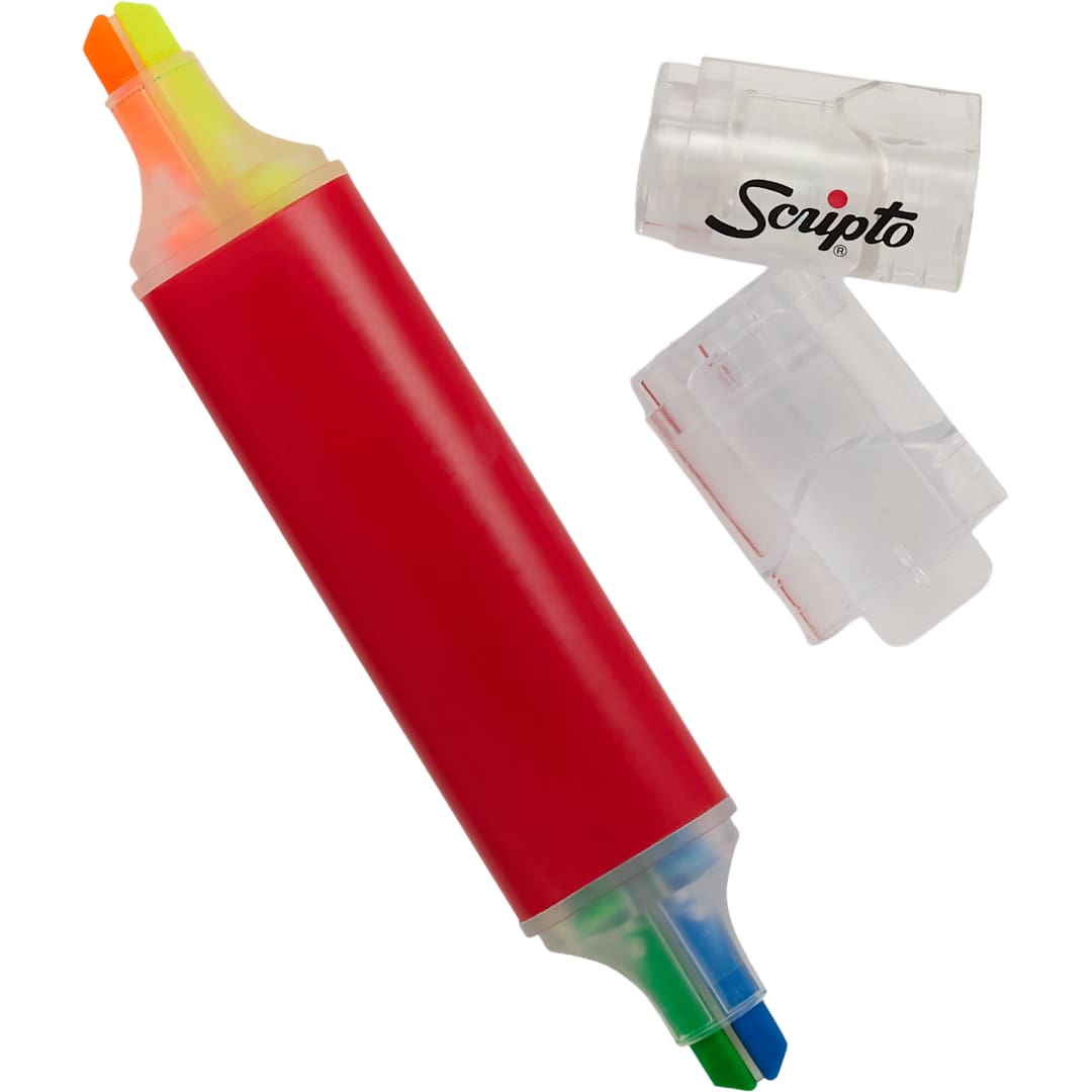Scripto Scripto® Quad Highlighter - 6003-38 Red