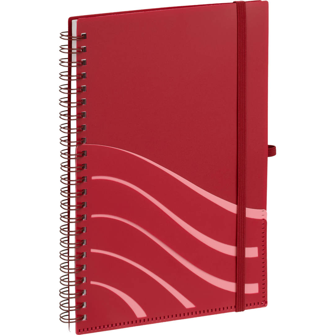 Scripto Scripto® Recycled Spiral Notebook - 6003-40 Red