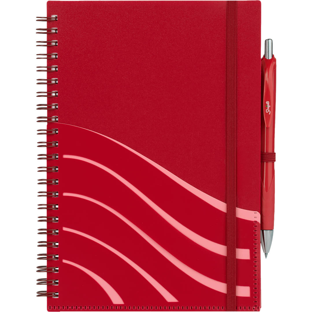 Scripto Scripto® Recycled Spiral Notebook - 6003-40 Red