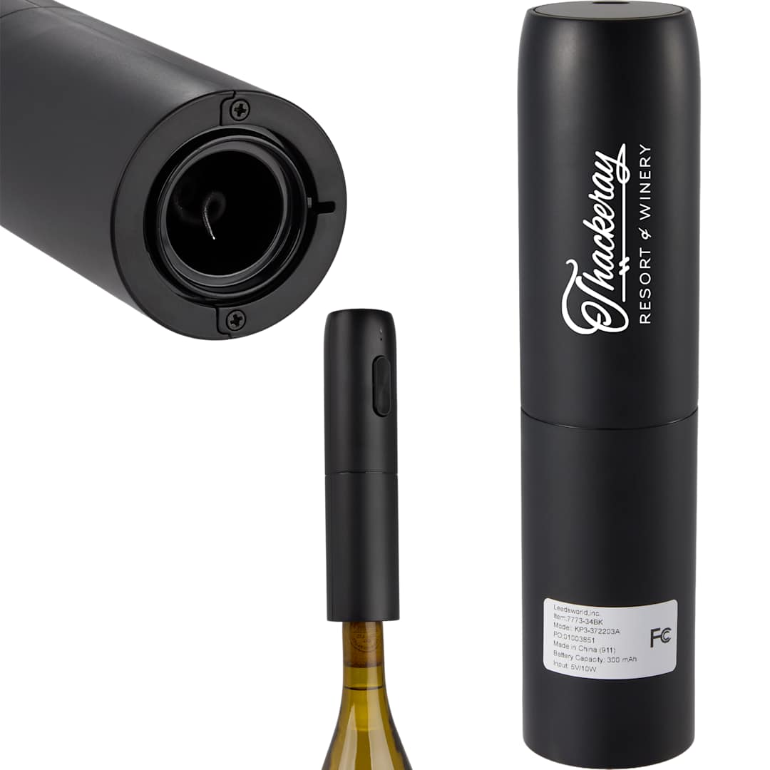 Electric Wine Opener - 7773-34 Black