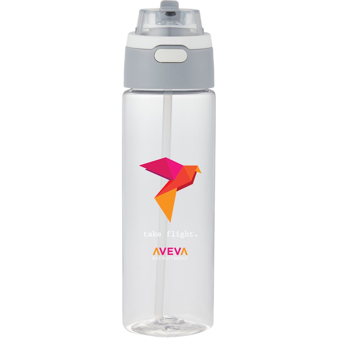 Ella RPET Single Wall Sports Bottle 24oz - SM-6556 Clear