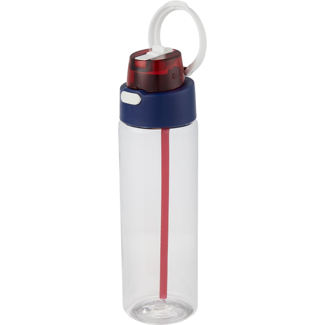 Ella RPET Single Wall Sports Bottle 24oz - SM-6556 Red