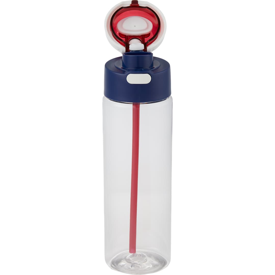 Ella RPET Single Wall Sports Bottle 24oz - SM-6556 Red