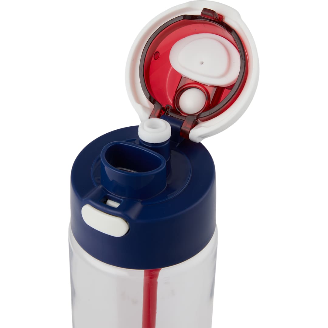 Ella RPET Single Wall Sports Bottle 24oz - SM-6556 Red