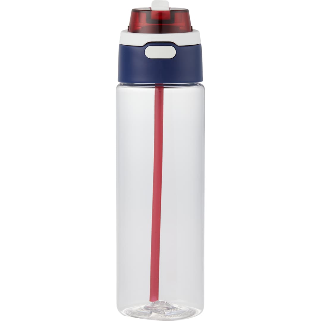 Ella RPET Single Wall Sports Bottle 24oz - SM-6556 Red