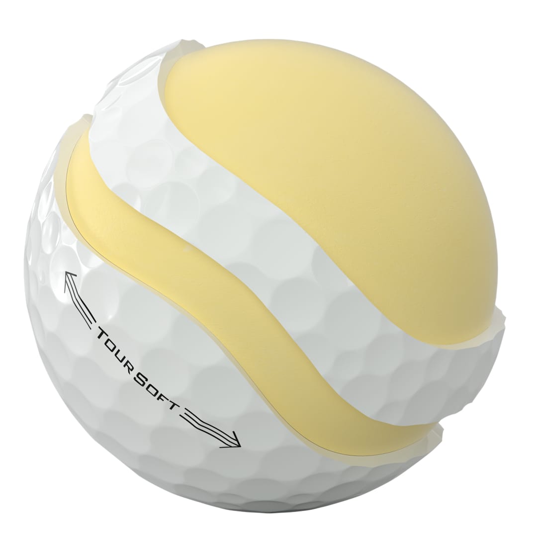 Titleist Titleist Tour Soft - 3 Pack - 8460-07 White