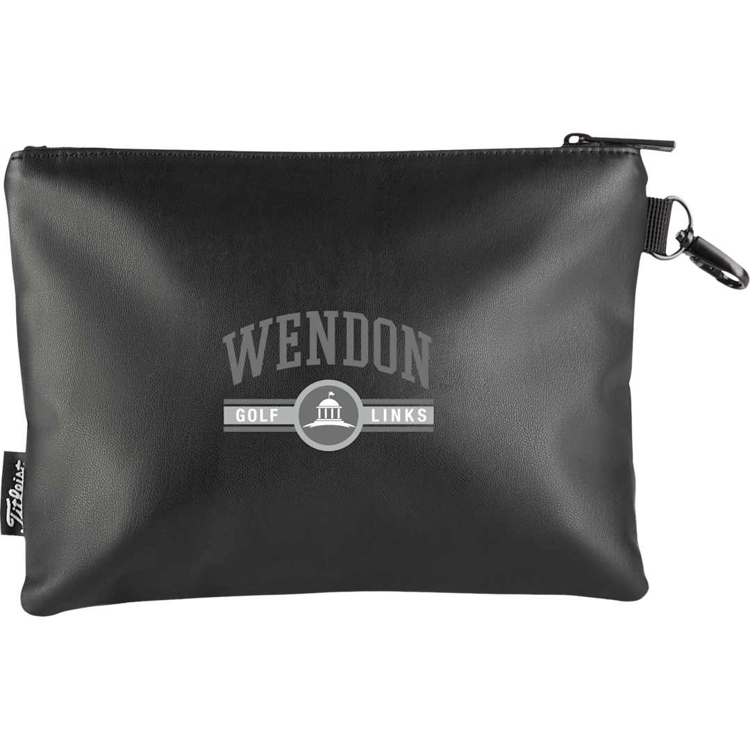 Titleist Titleist Zippered Pouch - 8460-15 Black