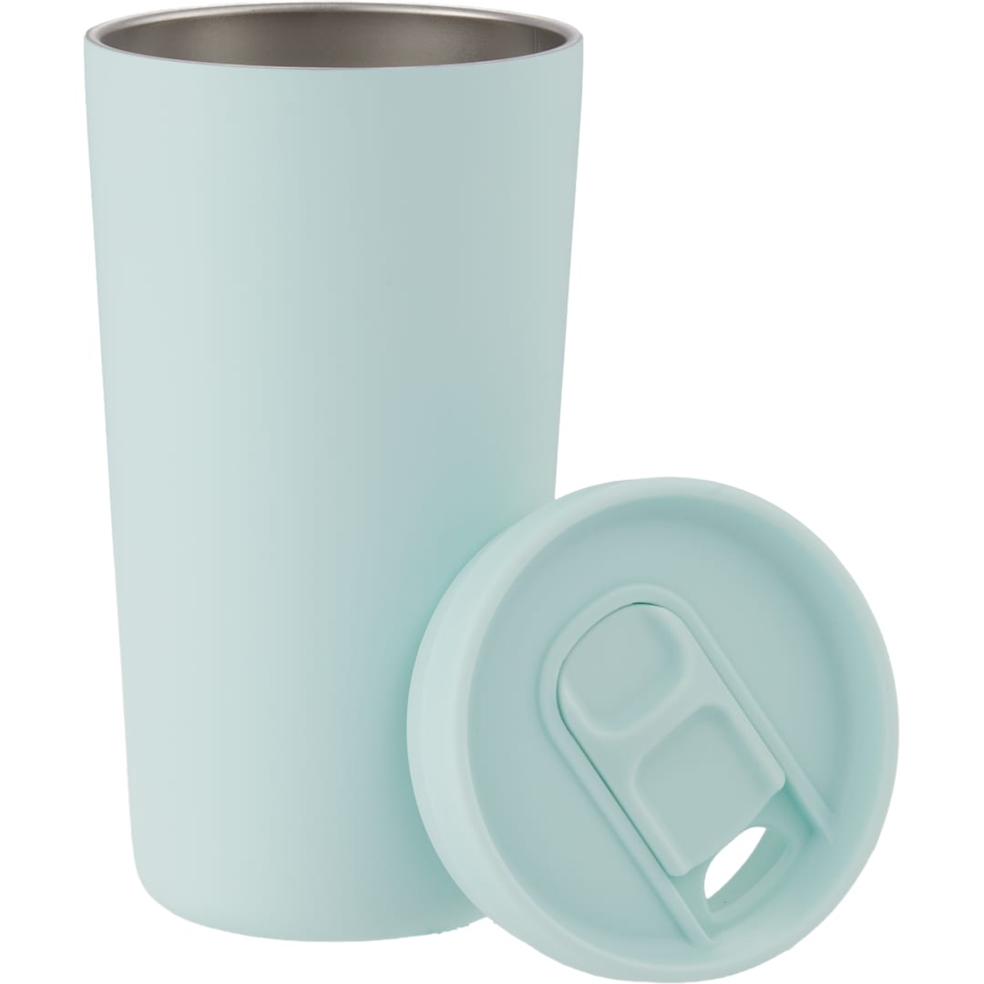 Carissa Vaccum Insulated Tumbler w/ Slide Lid 14oz - SM-6554 Blue