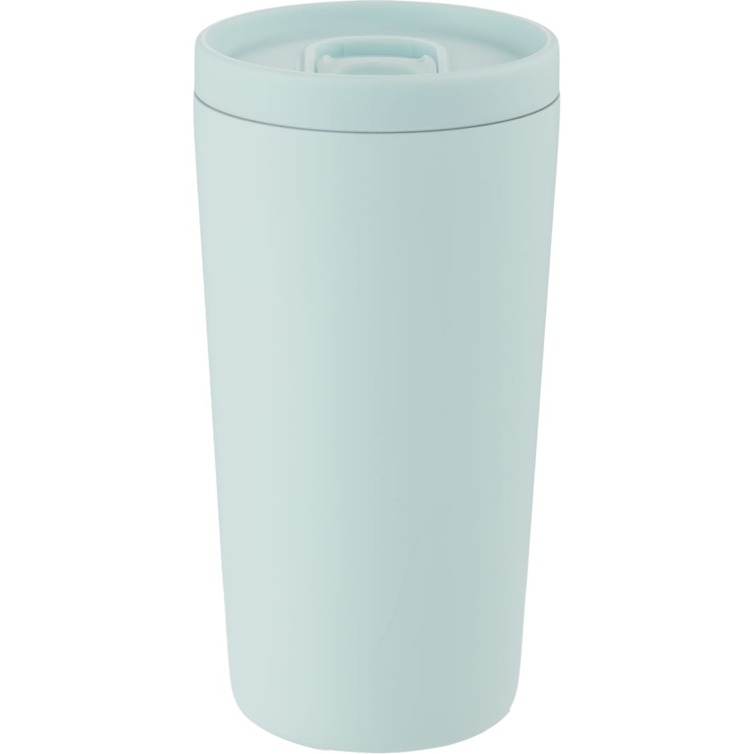Carissa Vaccum Insulated Tumbler w/ Slide Lid 14oz - SM-6554 Blue