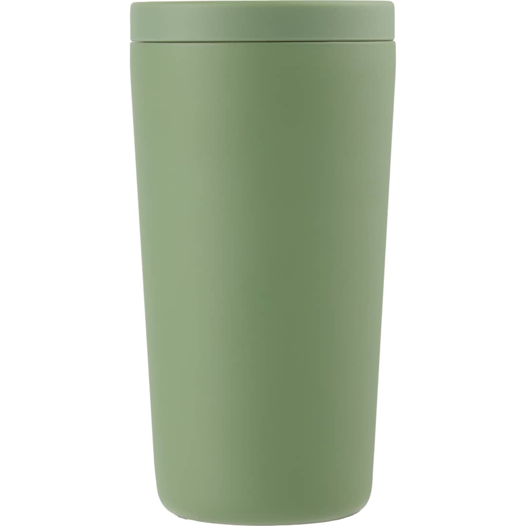 Carissa Vaccum Insulated Tumbler w/ Slide Lid 14oz - SM-6554 Green