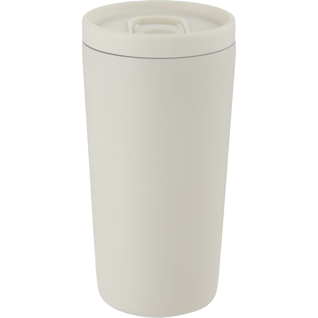 Carissa Vaccum Insulated Tumbler w/ Slide Lid 14oz - SM-6554 Natural