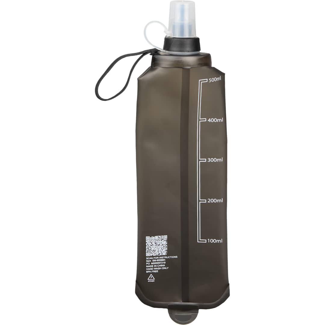 Remy Collapsible Bottle 17oz - SM-6558 Black