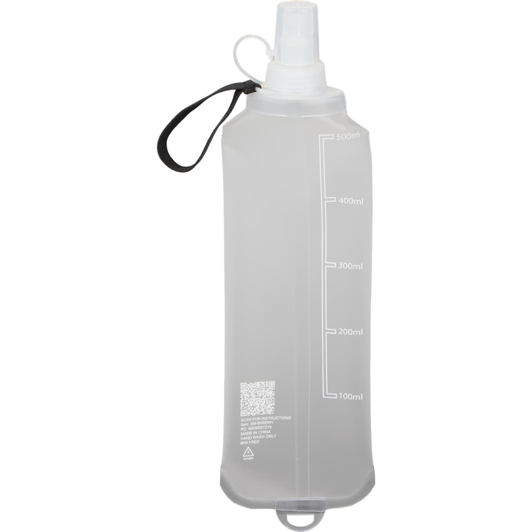 Remy Collapsible Bottle 17oz - SM-6558 White