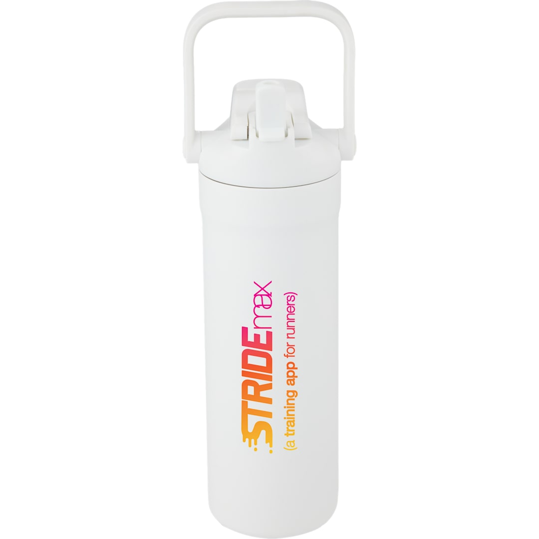 Ranier Recycled Vacuum Insulated Bottle 25oz - 1602-44 White