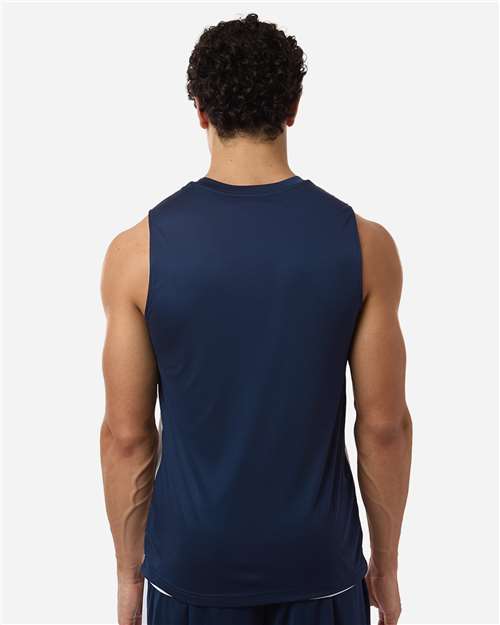 Team 365 Unisex Zone Performance Reversible Jersey - TT115 Sport Dark Navy- White