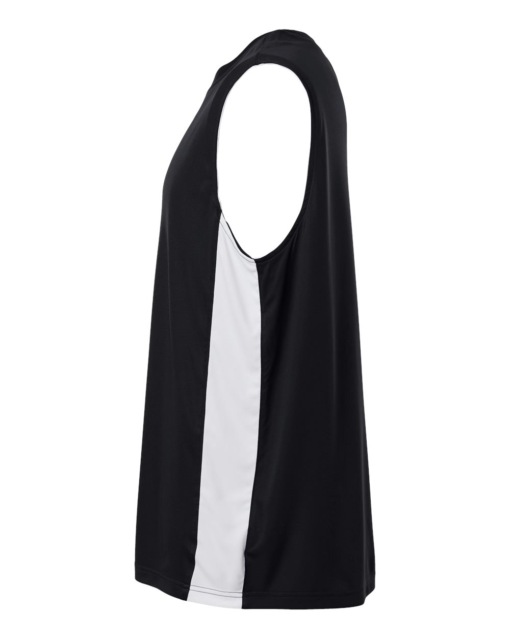 Team 365 Unisex Zone Performance Reversible Jersey - TT115 Black- White