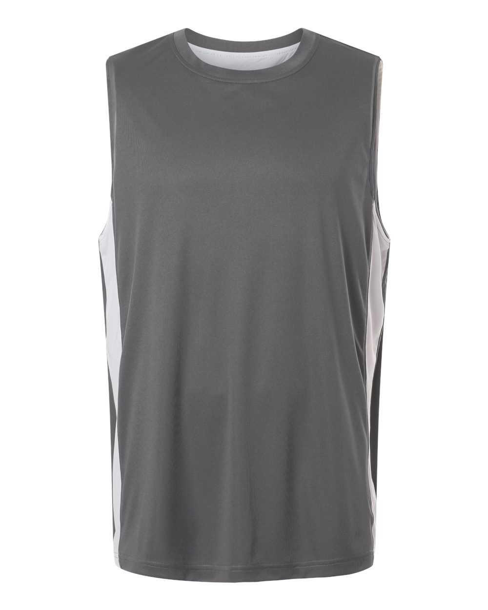Team 365 Unisex Zone Performance Reversible Jersey - TT115 Sport Graphite- White