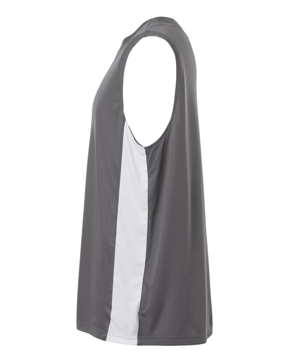 Team 365 Unisex Zone Performance Reversible Jersey - TT115 Sport Graphite- White