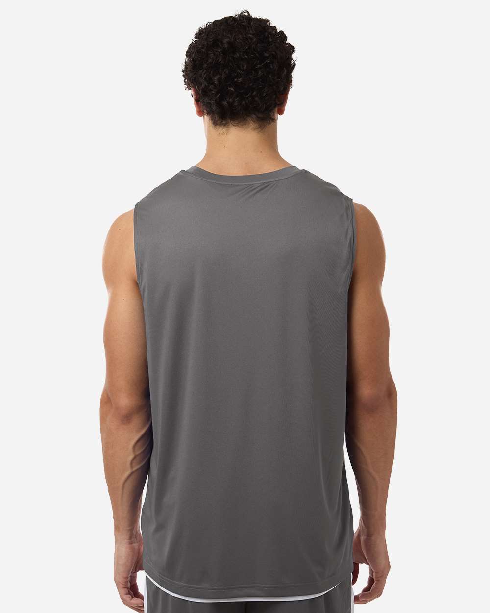Team 365 Unisex Zone Performance Reversible Jersey - TT115 Sport Graphite- White