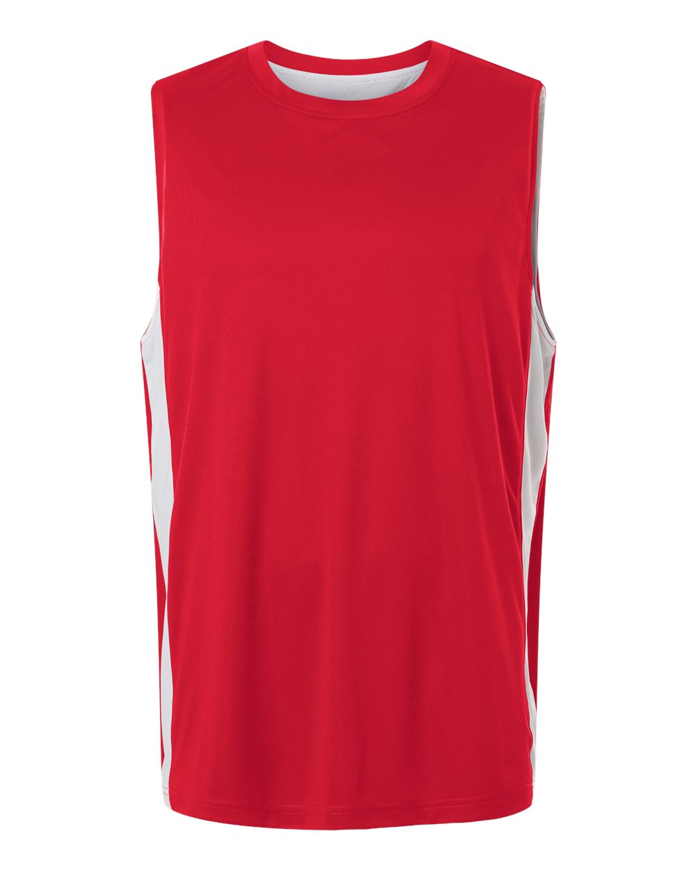 Team 365 Unisex Zone Performance Reversible Jersey - TT115 Sport Red- White