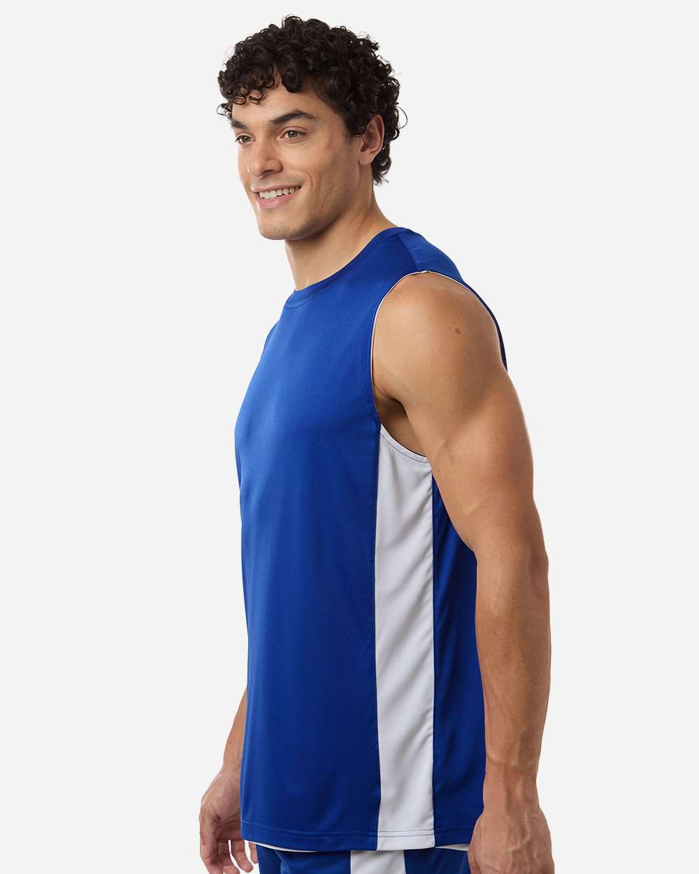 Team 365 Unisex Zone Performance Reversible Jersey - TT115 Sport Royal- White