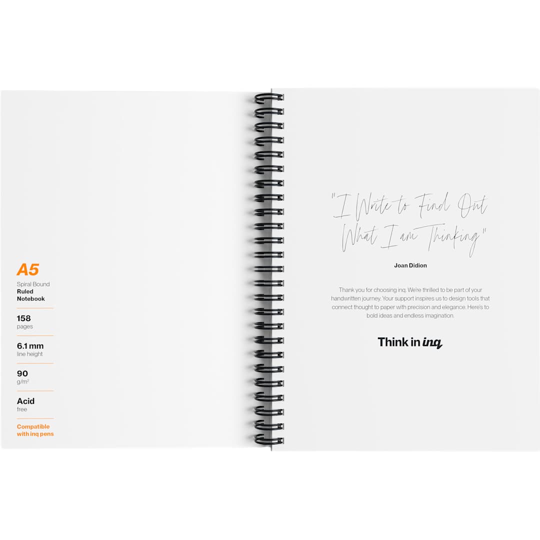inq inq Smart Pen Writing and Notebook Set - 0918-01 White