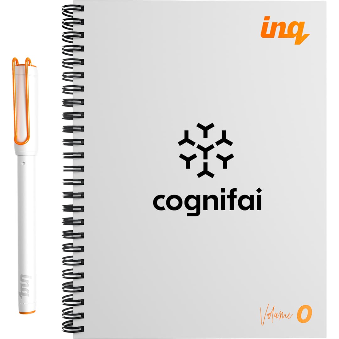 inq inq Smart Pen Writing and Notebook Set - 0918-01 White