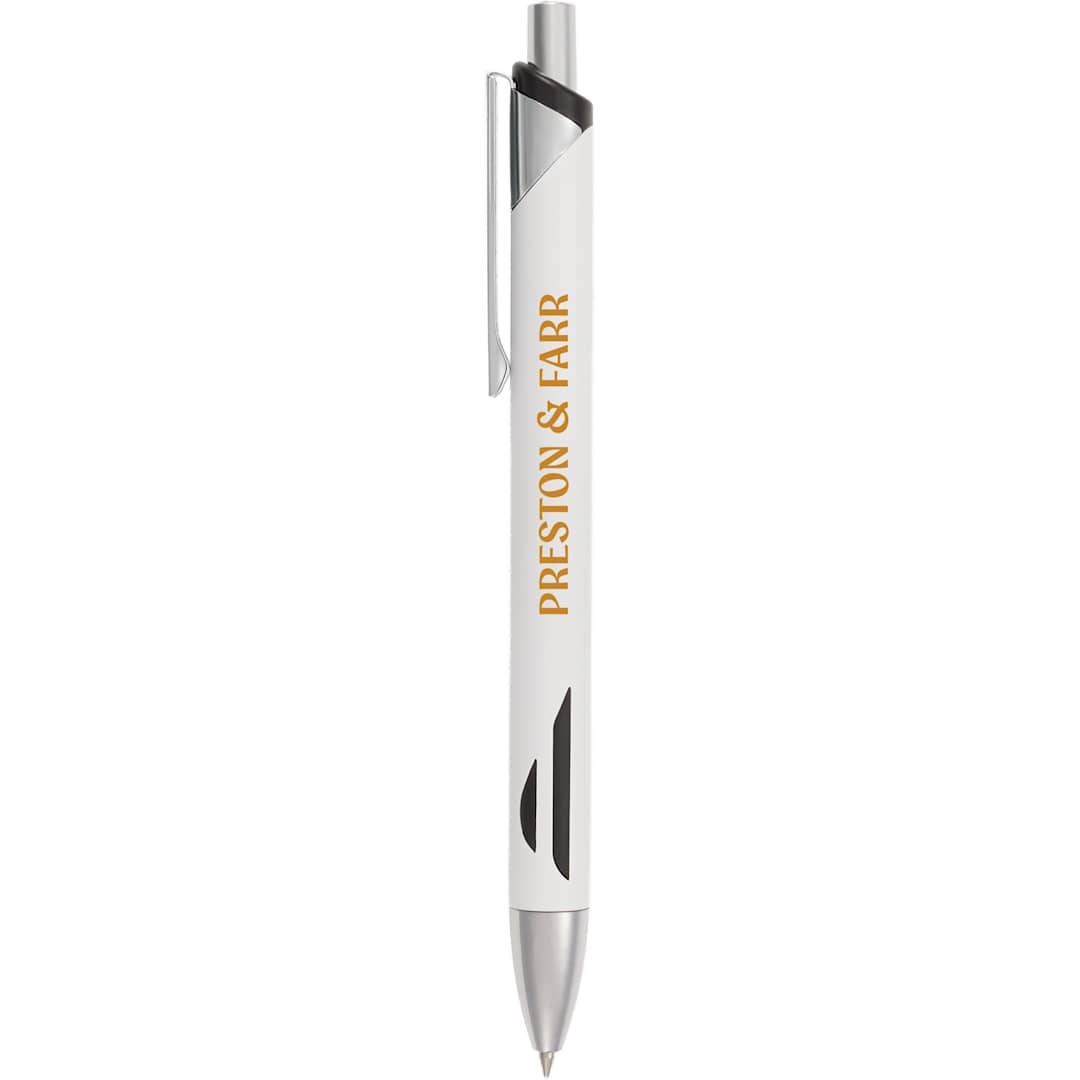 Pressley Recycled Gel Pen - 1066-77 White