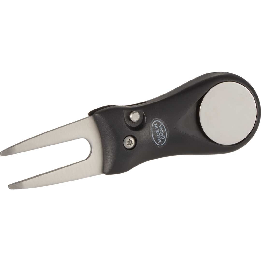 Recycled Retractable Divot Tool w/ Ball Marker - 1401-72 Black