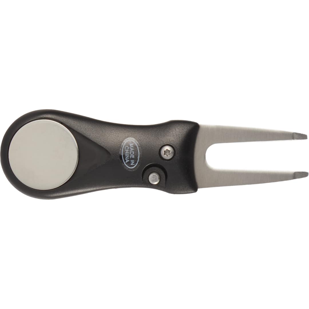 Recycled Retractable Divot Tool w/ Ball Marker - 1401-72 Black