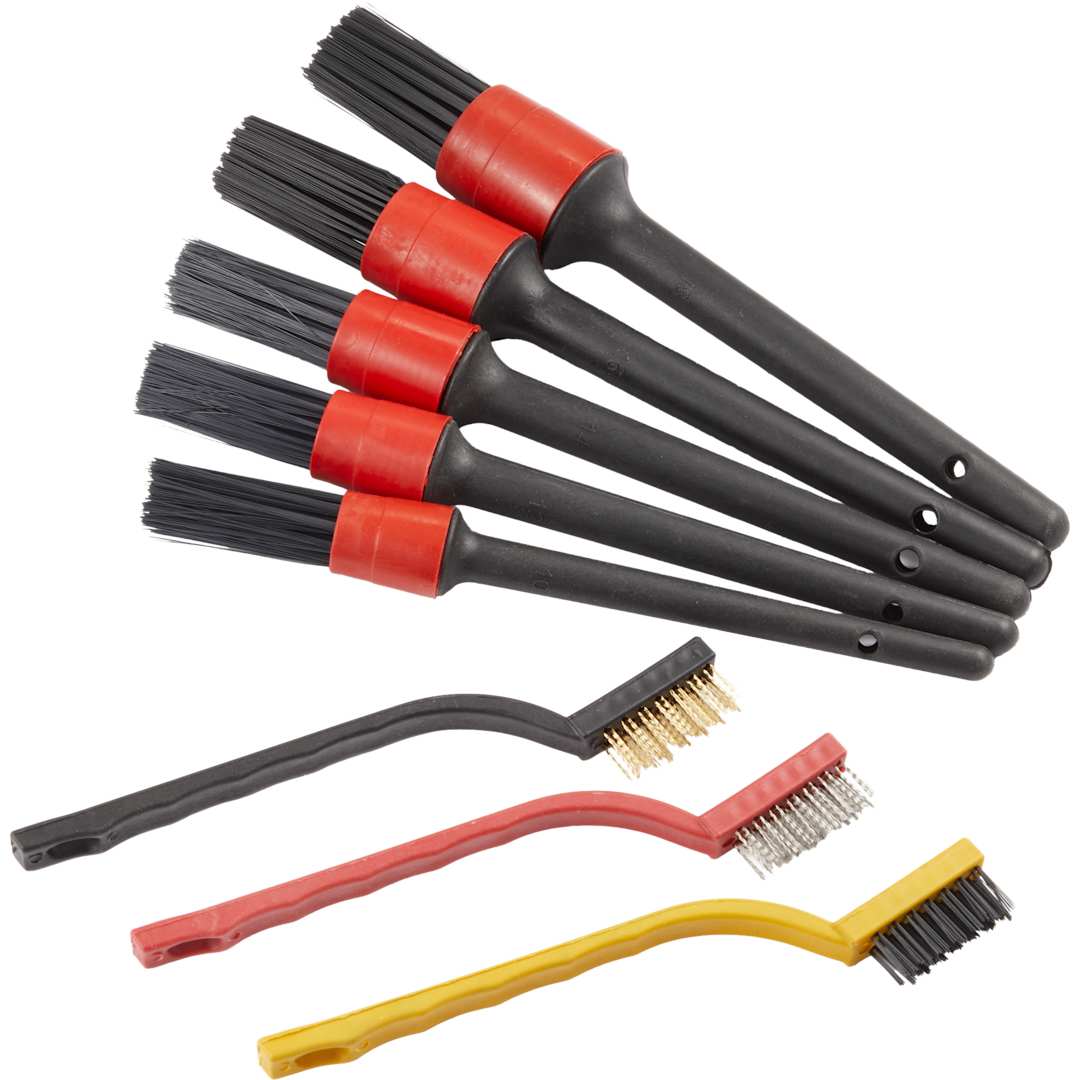 Car Detailing 18-Piece Kit - 1401-82 Black