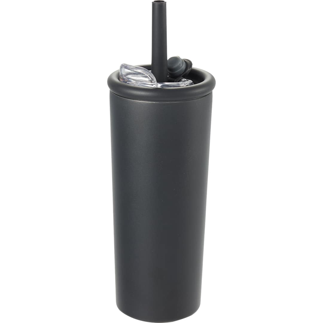 Kyser Recycled Vacuum Tumbler w/ Straw 20oz - 1602-36 Black