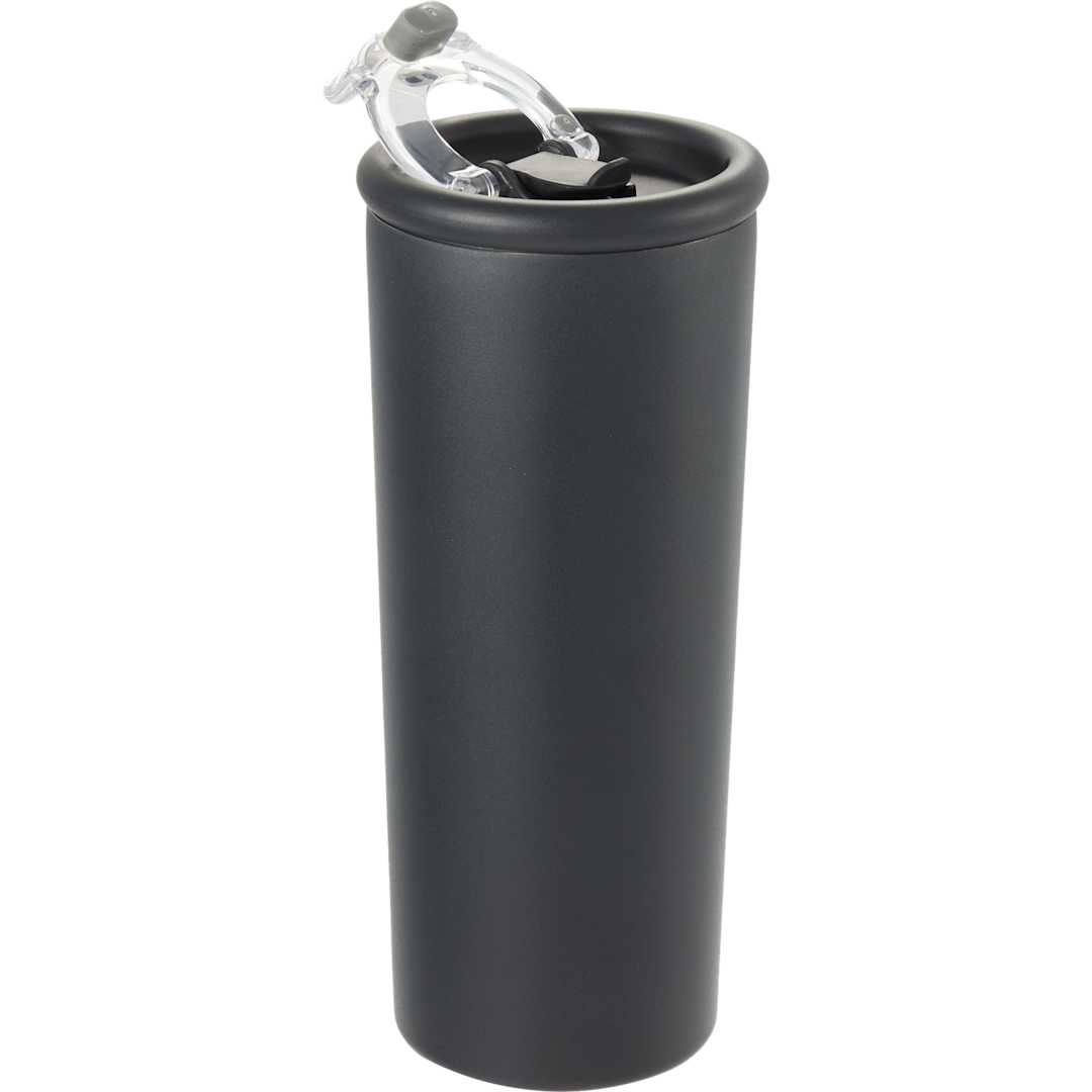Kyser Recycled Vacuum Tumbler w/ Straw 20oz - 1602-36 Black