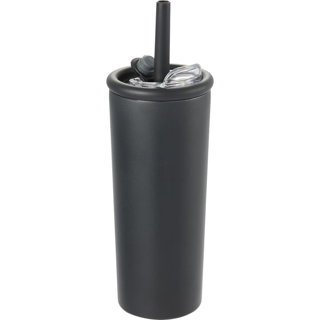 Kyser Recycled Vacuum Tumbler w/ Straw 20oz - 1602-36 Black