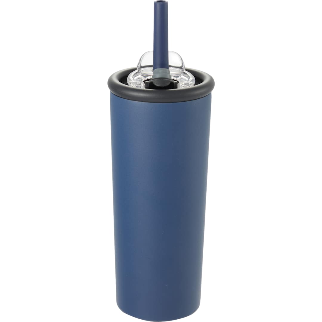 Kyser Recycled Vacuum Tumbler w/ Straw 20oz - 1602-36 Blue