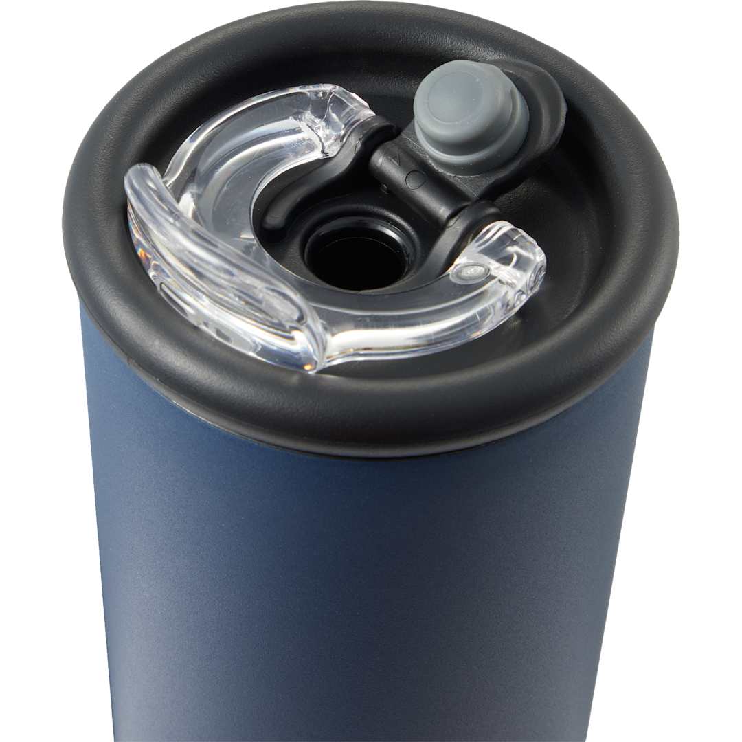 Kyser Recycled Vacuum Tumbler w/ Straw 20oz - 1602-36 Blue