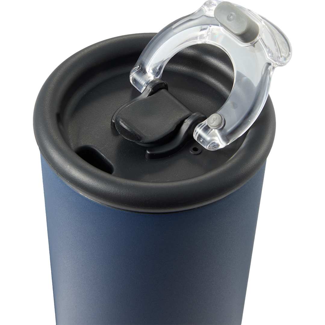 Kyser Recycled Vacuum Tumbler w/ Straw 20oz - 1602-36 Blue
