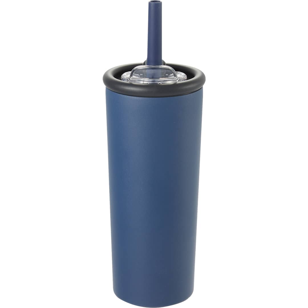 Kyser Recycled Vacuum Tumbler w/ Straw 20oz - 1602-36 Blue