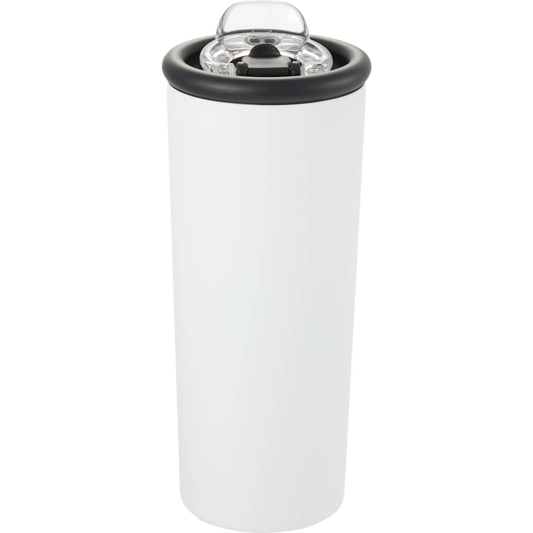 Kyser Recycled Vacuum Tumbler w/ Straw 20oz - 1602-36 White