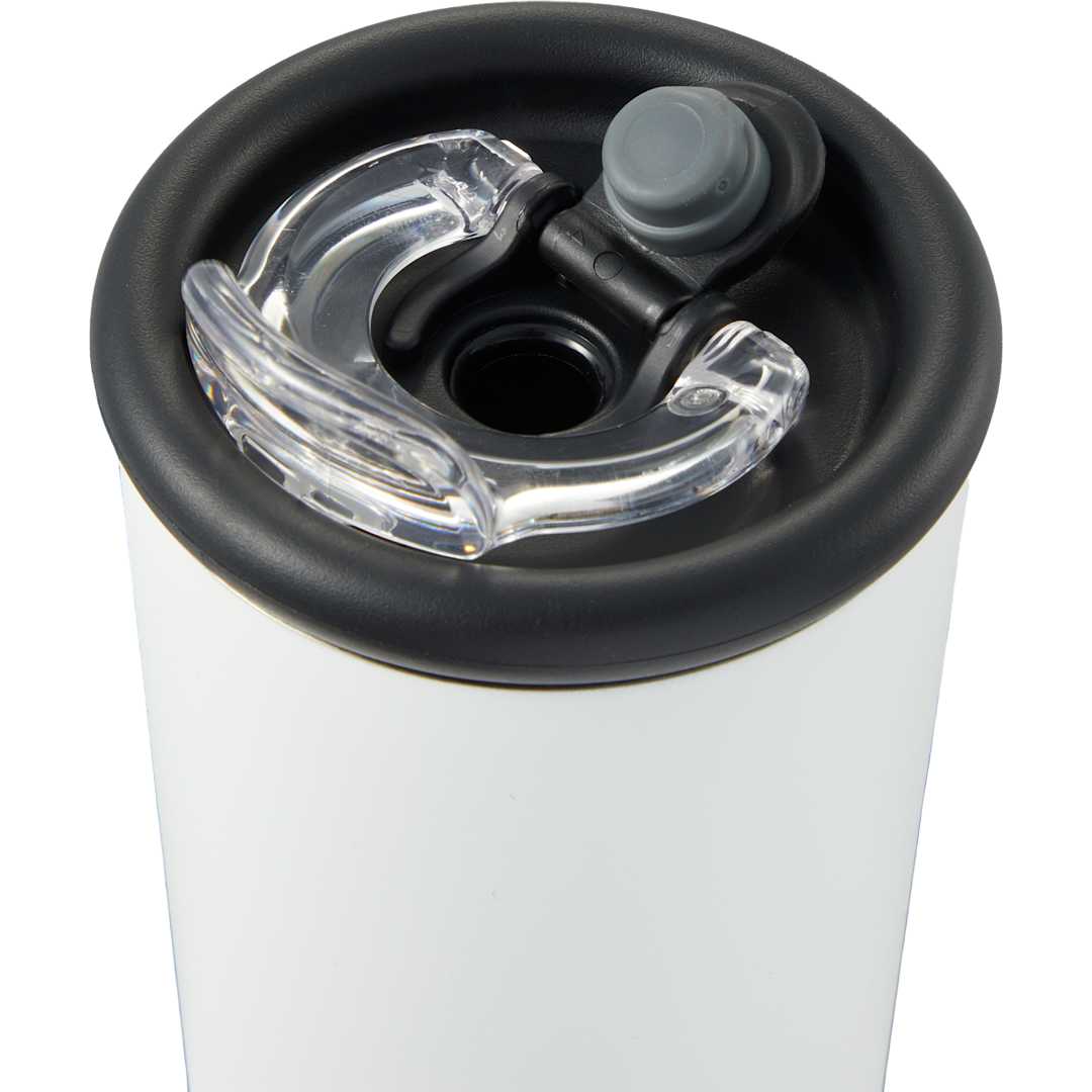 Kyser Recycled Vacuum Tumbler w/ Straw 20oz - 1602-36 White