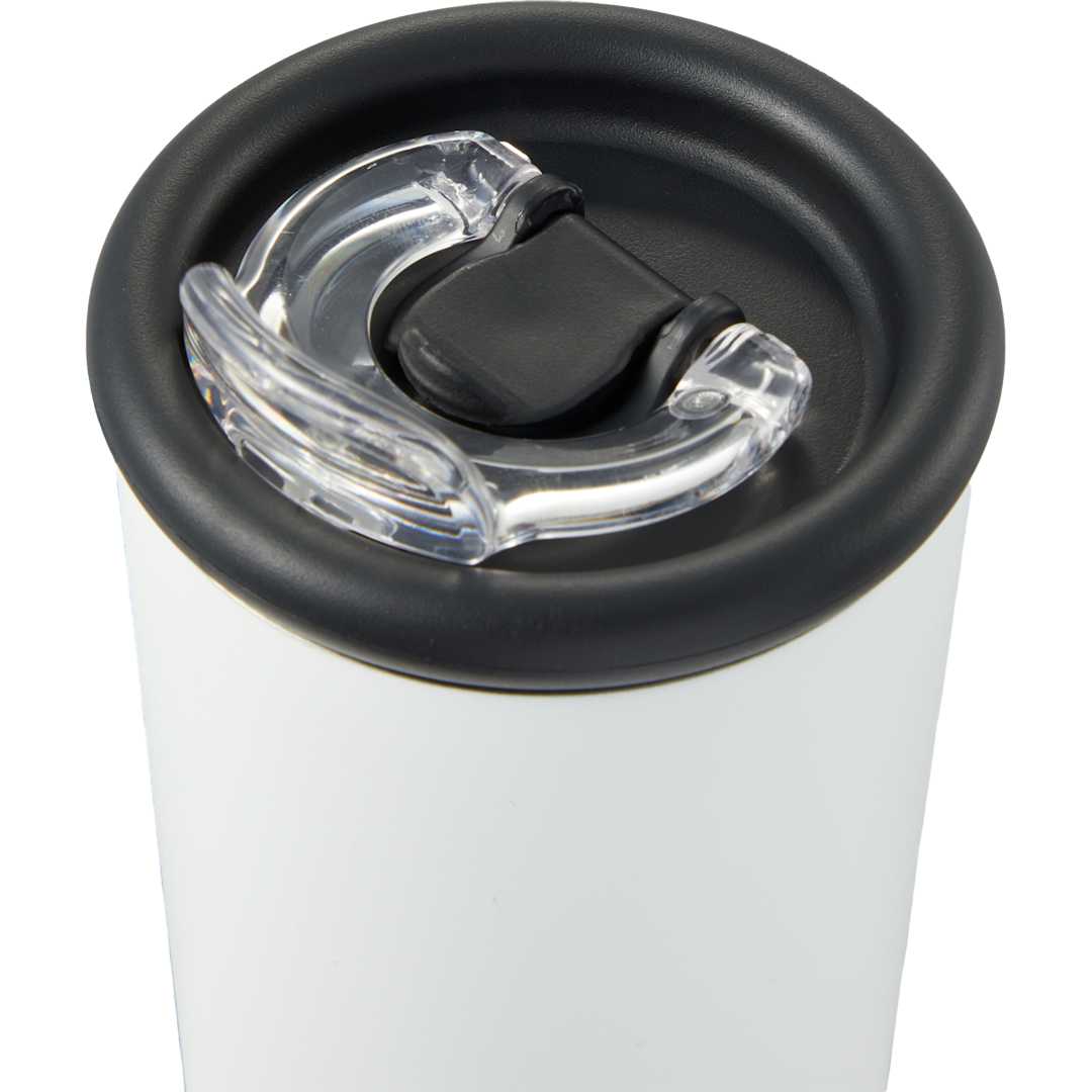 Kyser Recycled Vacuum Tumbler w/ Straw 20oz - 1602-36 White