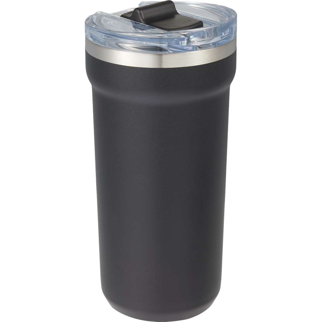 Catone Recycled Vacuum Tumbler w/ Slider Lid 20oz - 1602-37 Black