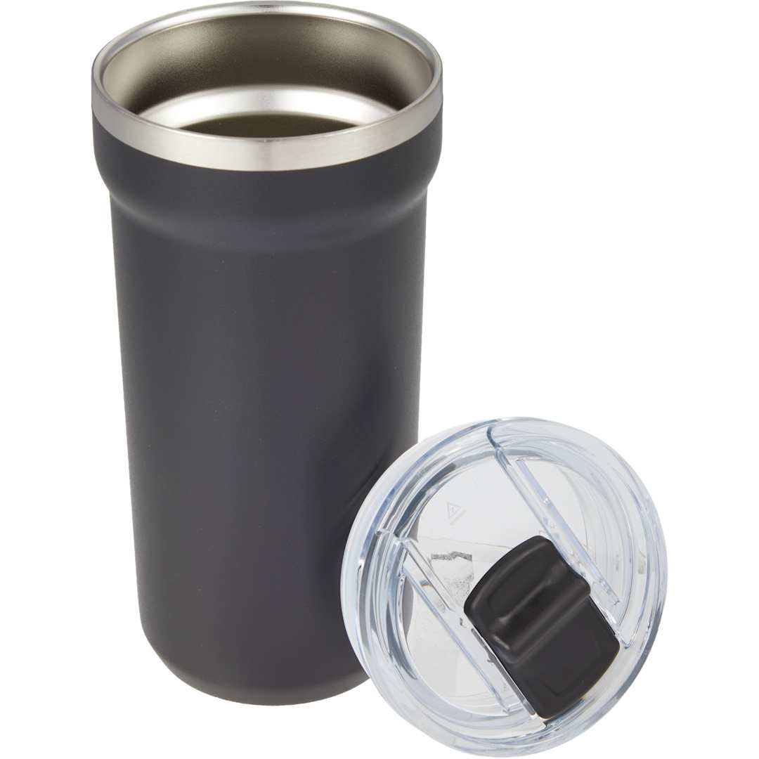 Catone Recycled Vacuum Tumbler w/ Slider Lid 20oz - 1602-37 Black