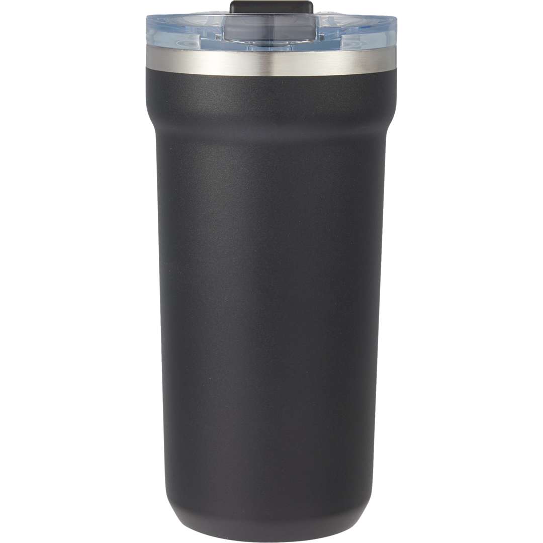 Catone Recycled Vacuum Tumbler w/ Slider Lid 20oz - 1602-37 Black