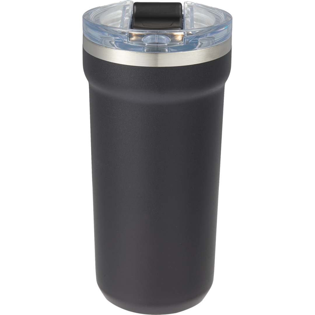 Catone Recycled Vacuum Tumbler w/ Slider Lid 20oz - 1602-37 Black