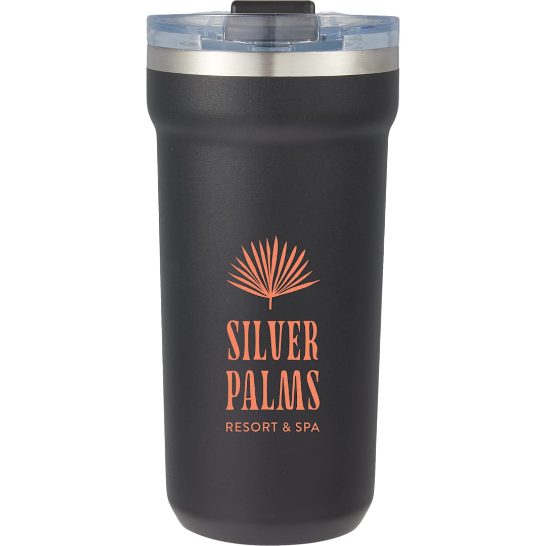 Catone Recycled Vacuum Tumbler w/ Slider Lid 20oz - 1602-37 Black