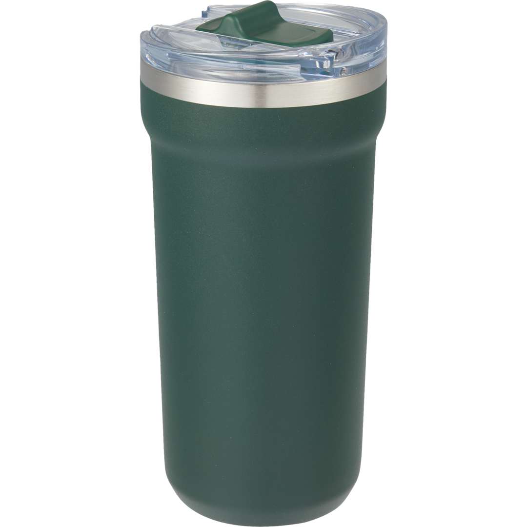 Catone Recycled Vacuum Tumbler w/ Slider Lid 20oz - 1602-37 Green