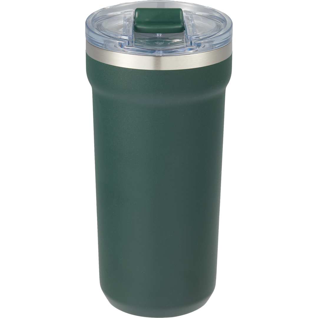 Catone Recycled Vacuum Tumbler w/ Slider Lid 20oz - 1602-37 Green