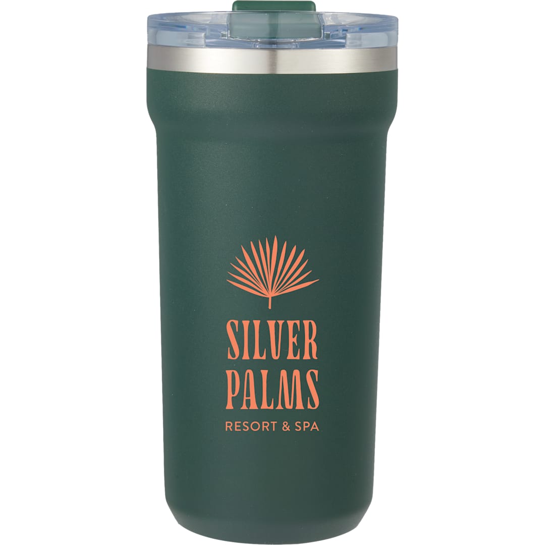 Catone Recycled Vacuum Tumbler w/ Slider Lid 20oz - 1602-37 Green