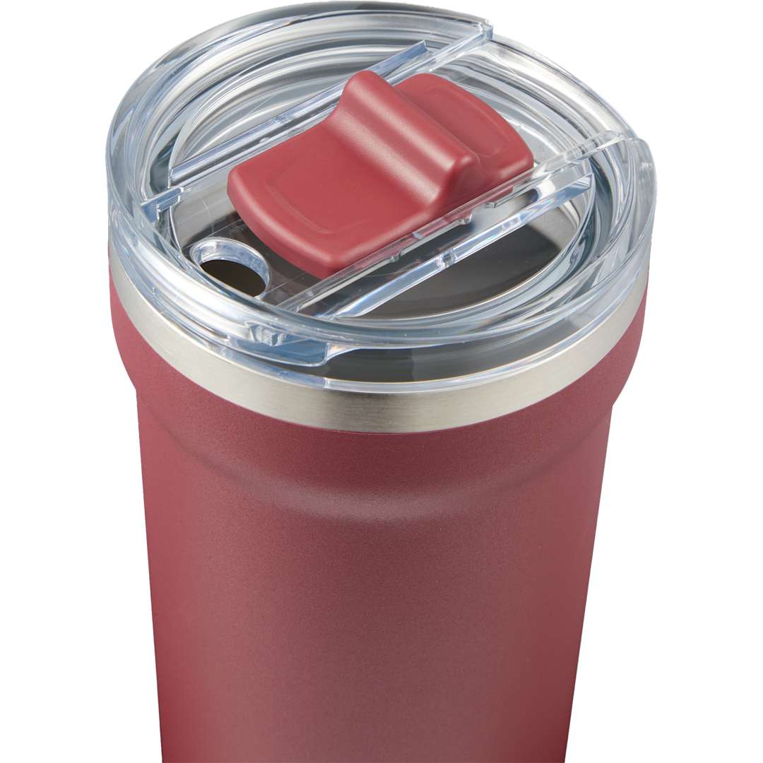 Catone Recycled Vacuum Tumbler w/ Slider Lid 20oz - 1602-37 Purple